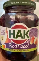 Rotkohl mit Apfelstücke