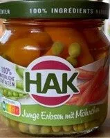 HAK Junge Erbsen mit Möhren