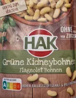 Grüne Kidneybohnen
