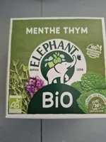 Mon infusion bio menthe thym