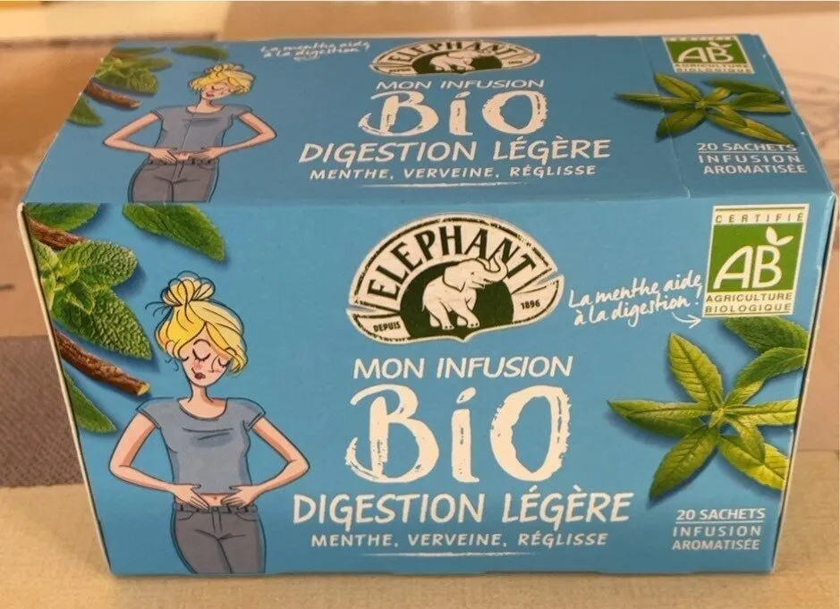 Mon infusion bio digestion légère