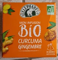 Mon infusion BIO Curcuma Gingembre