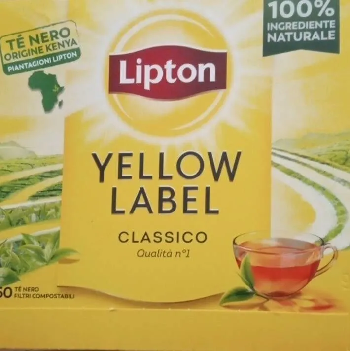 Yellow label