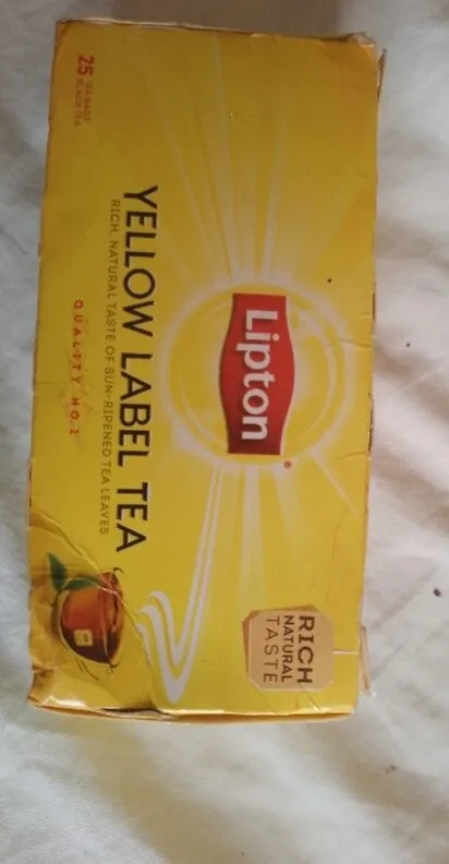 Lipton yellow label tea