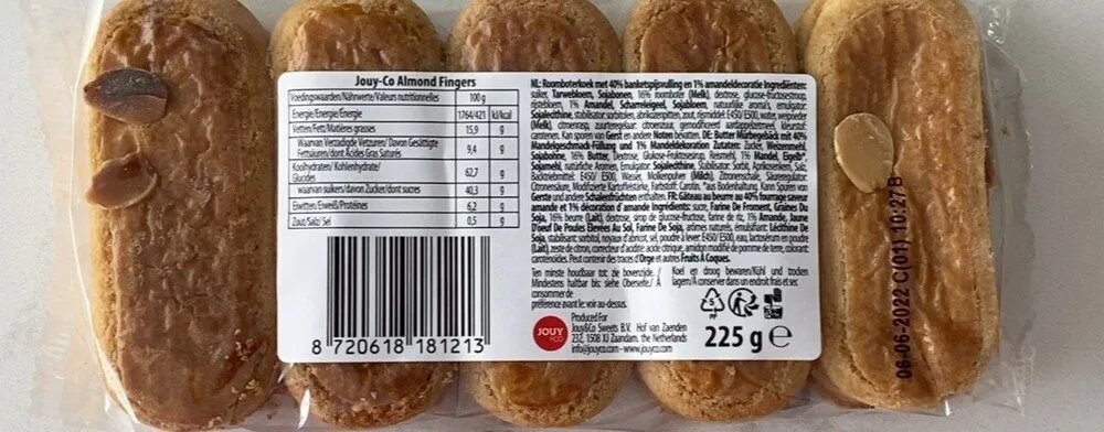Almond fingers