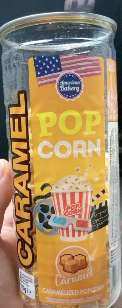 Pop corn caramel
