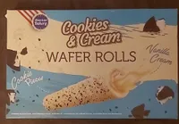 Cookies & Cream Wafer Rolls
