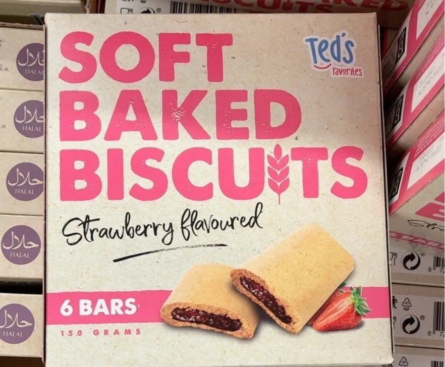 Soft baked biscuits