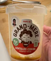 Soupe lentilles corail