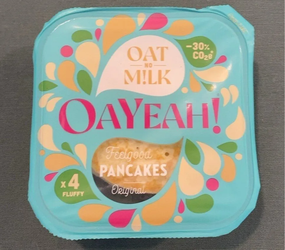 Oat No Milk OAYEAH! Feelgood Pancakes Original