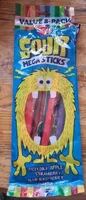 Sour mega sticks