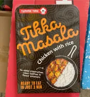 Tikka masala chicken with rice