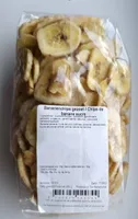 Chips de banane sucré