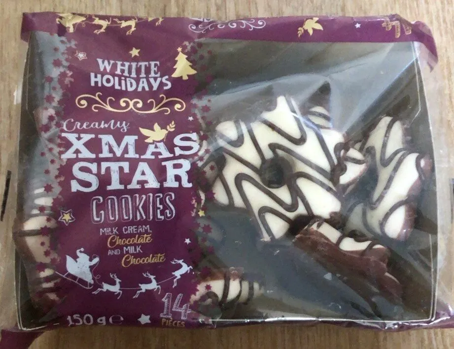 Xmas star cookies