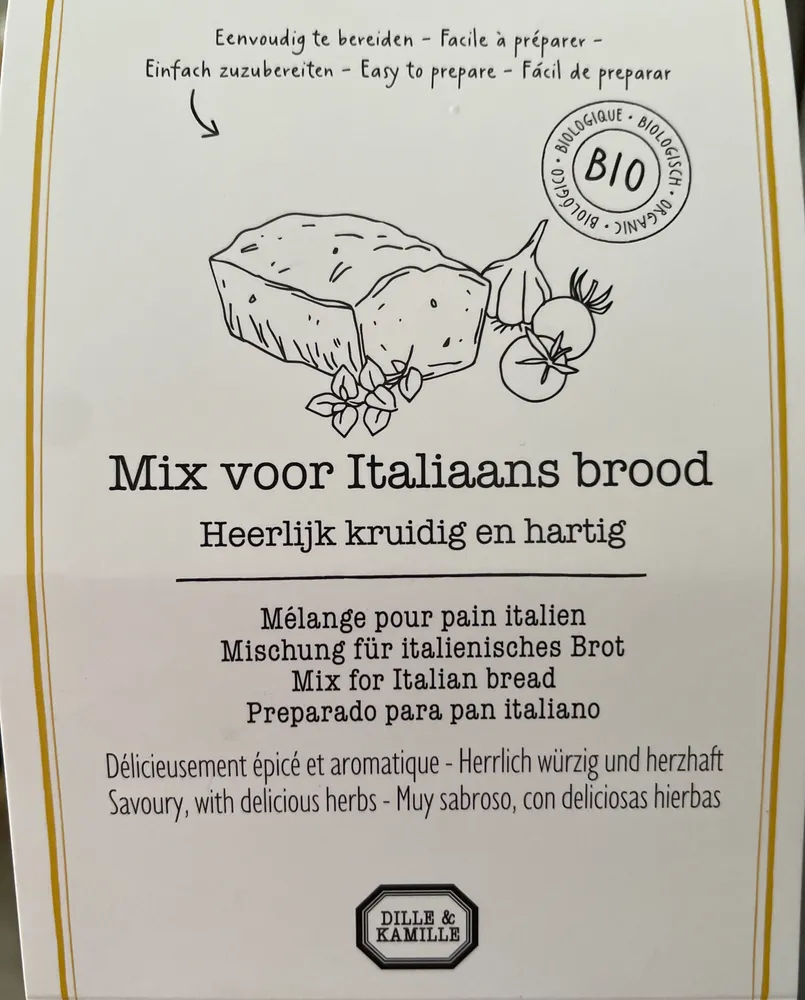 Mischung für italienisches Brot