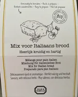 Mischung für italienisches Brot