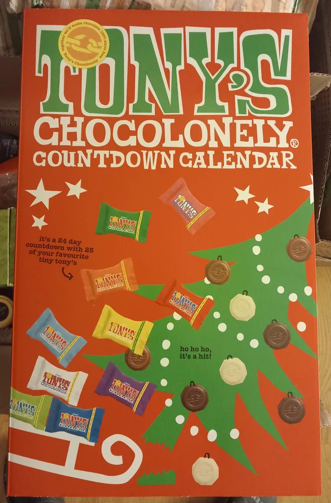 Tony's Chocolonely Countdown Calendar