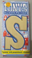 Chocoladeletterreep wit pepernoot