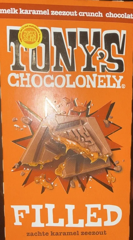 Milk Chocolate Filled with Soft Salted Caramel