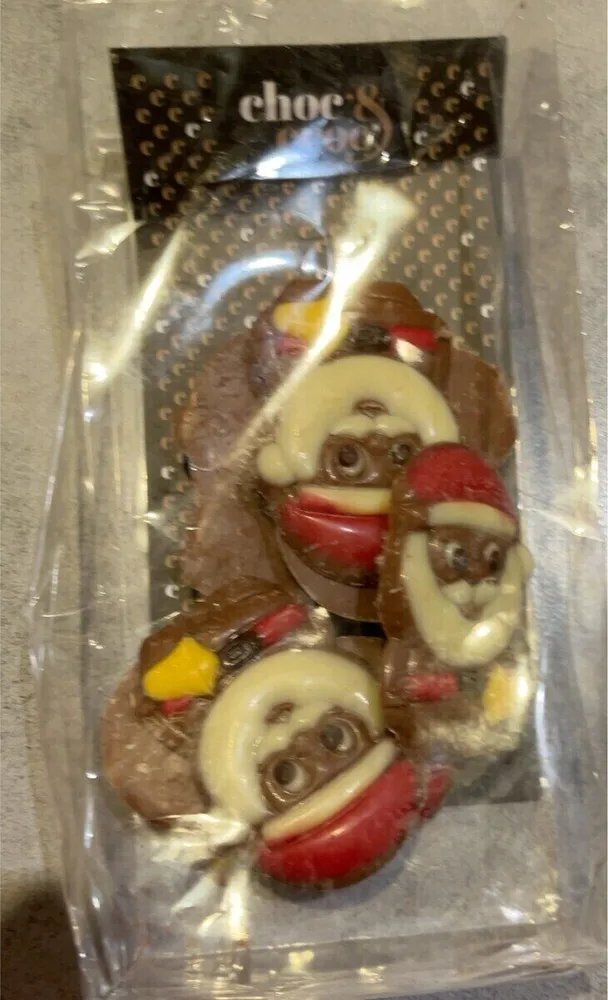 Pere noel en chocolat au lait