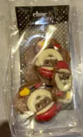 Pere noel en chocolat au lait