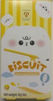 biscuit milk banana flavour