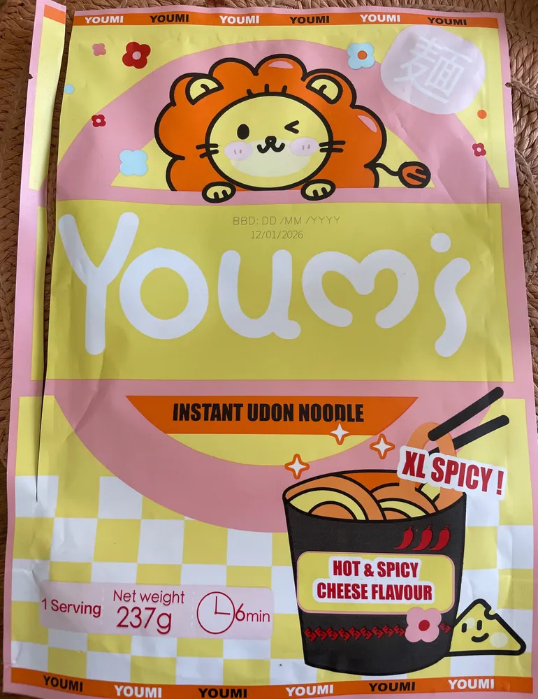Youmi nouilles udon instantanées