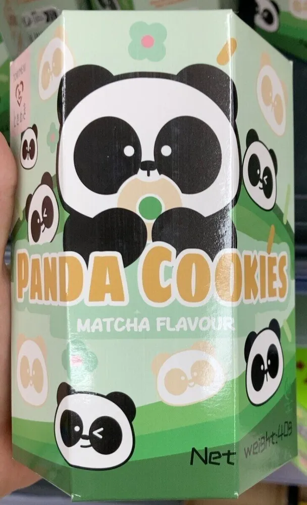 Panda cookies