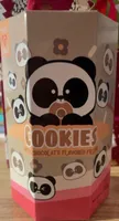 Panda cookie chocolat