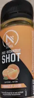 Pré workout shot orange flavour
