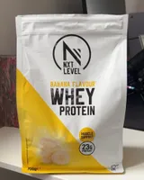 Whey protein banana flavour