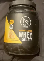 Whey isolate banane