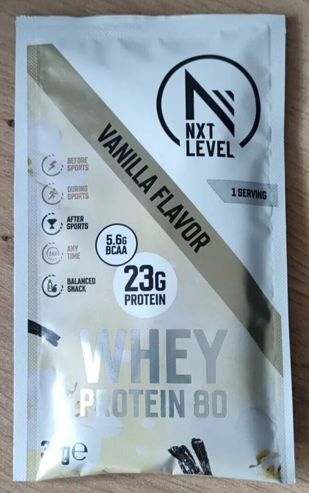 Whey protein 80 Vanilla flavor