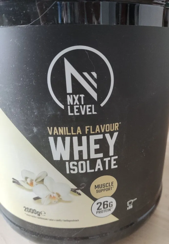 Whey Isolate Vanilla Flavour