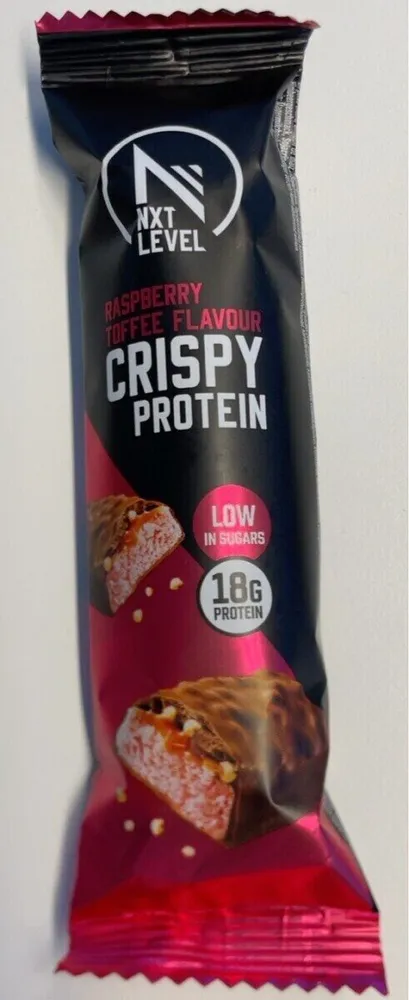 Crispy protein Raspberry Toffee