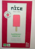 Nice Fruit pops rasberry hibiscus