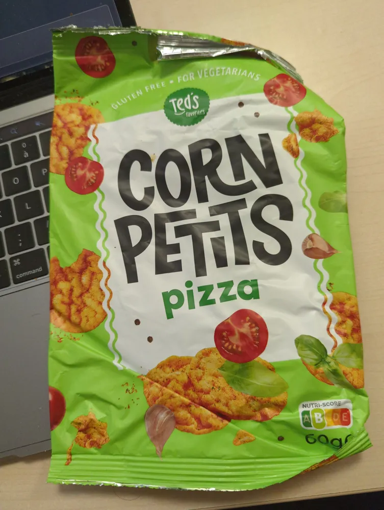 Corn petits pizza