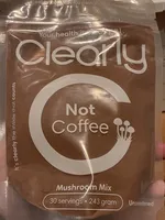 Clearly not coffee-mushroom mix