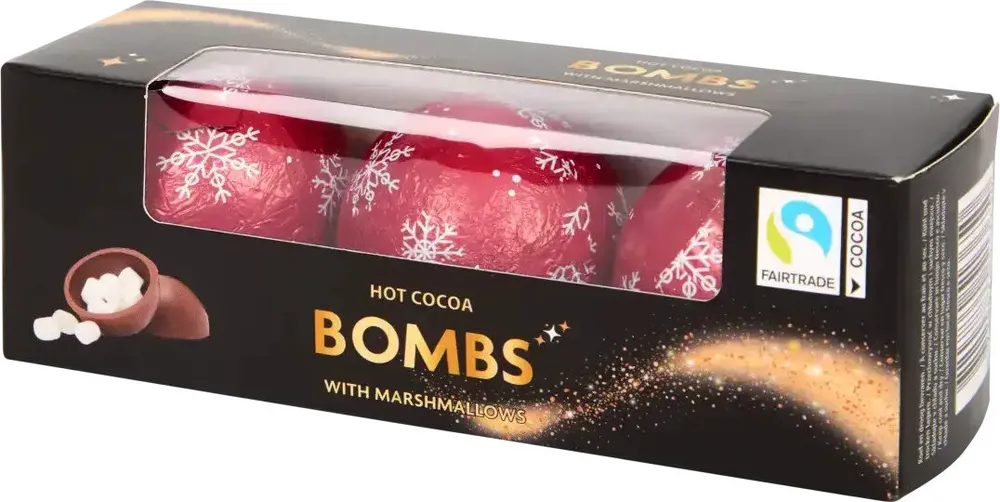 Hot Cocoa Bombs with Marshmallow