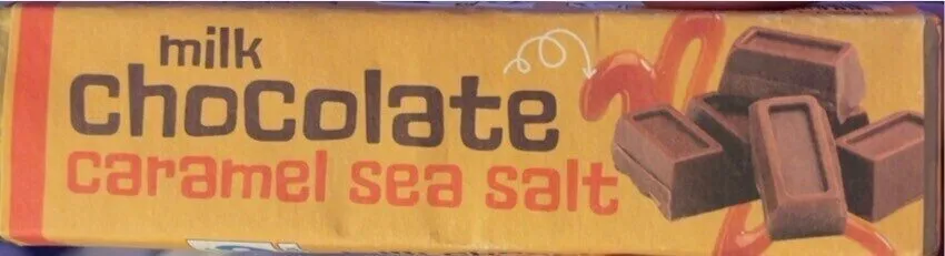 Barre chocolat au lait , Caramel & sel de mer