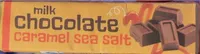 Barre chocolat au lait , Caramel & sel de mer