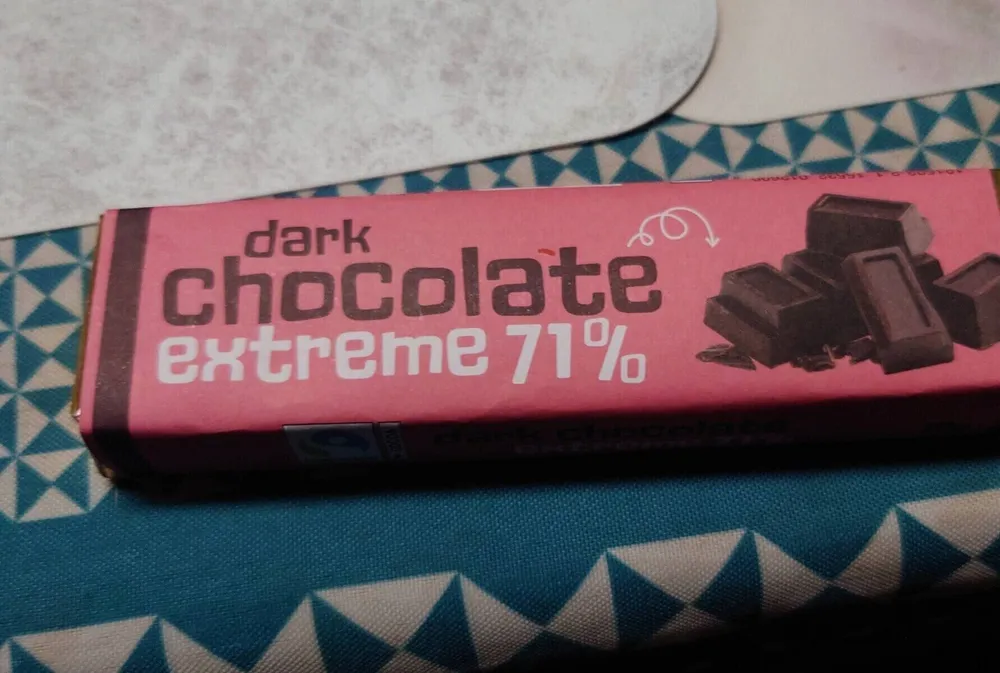 Dark chocolate extreme 71%