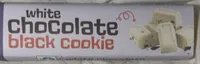 White chocolate black cookie