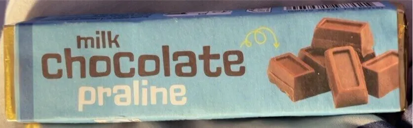 Barre chocolat au lait & praline