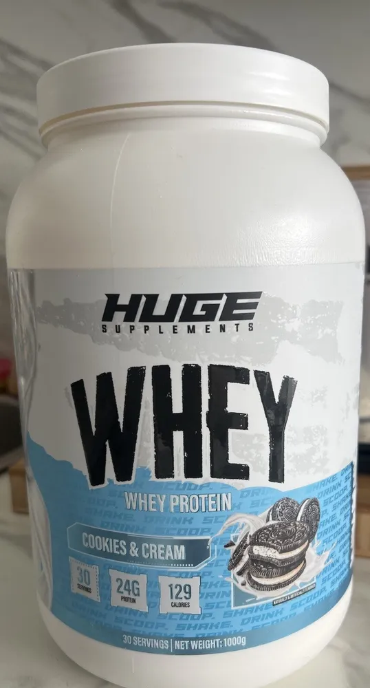 Whey Protein Cookies and Cream
