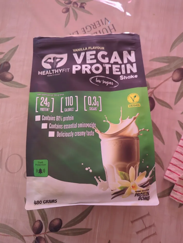 Vanilla Flavour Vegan Protein Shake