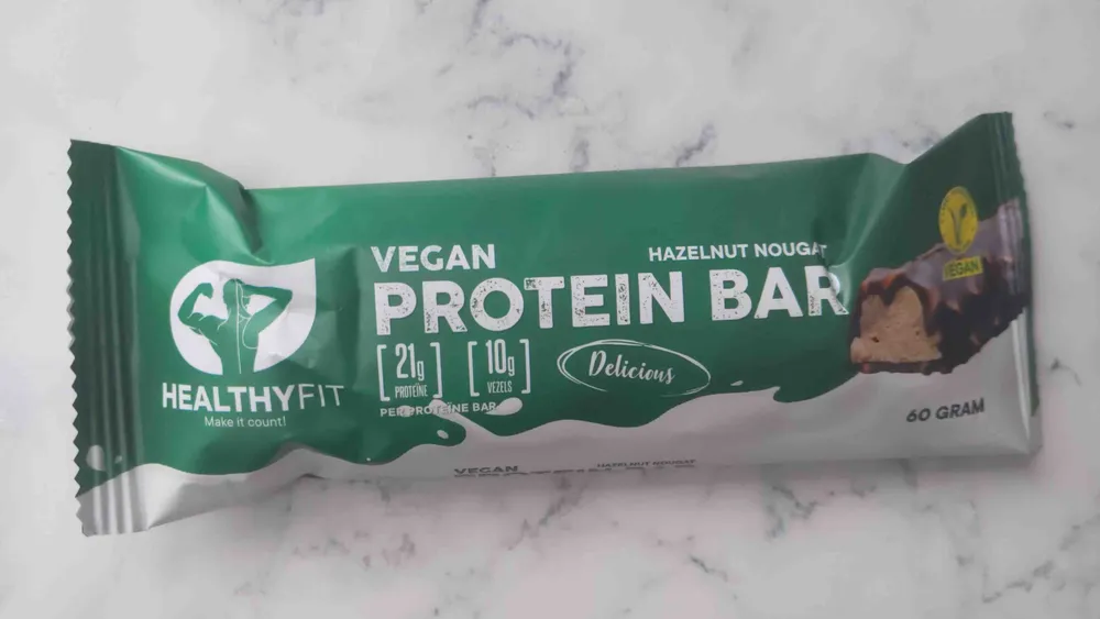 VEGAN PROTEIN BAR HAZELNUT NOUGAT