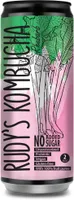 Rudy's Kombucha Rhubarb