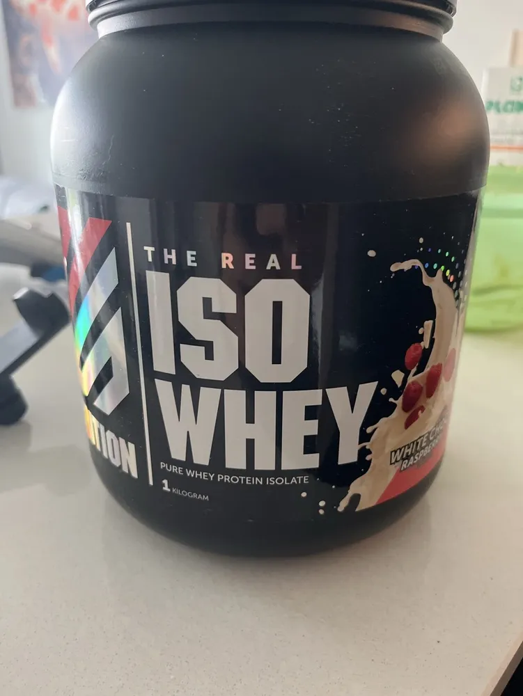The Real Iso Whey. White Coc & Raspberry