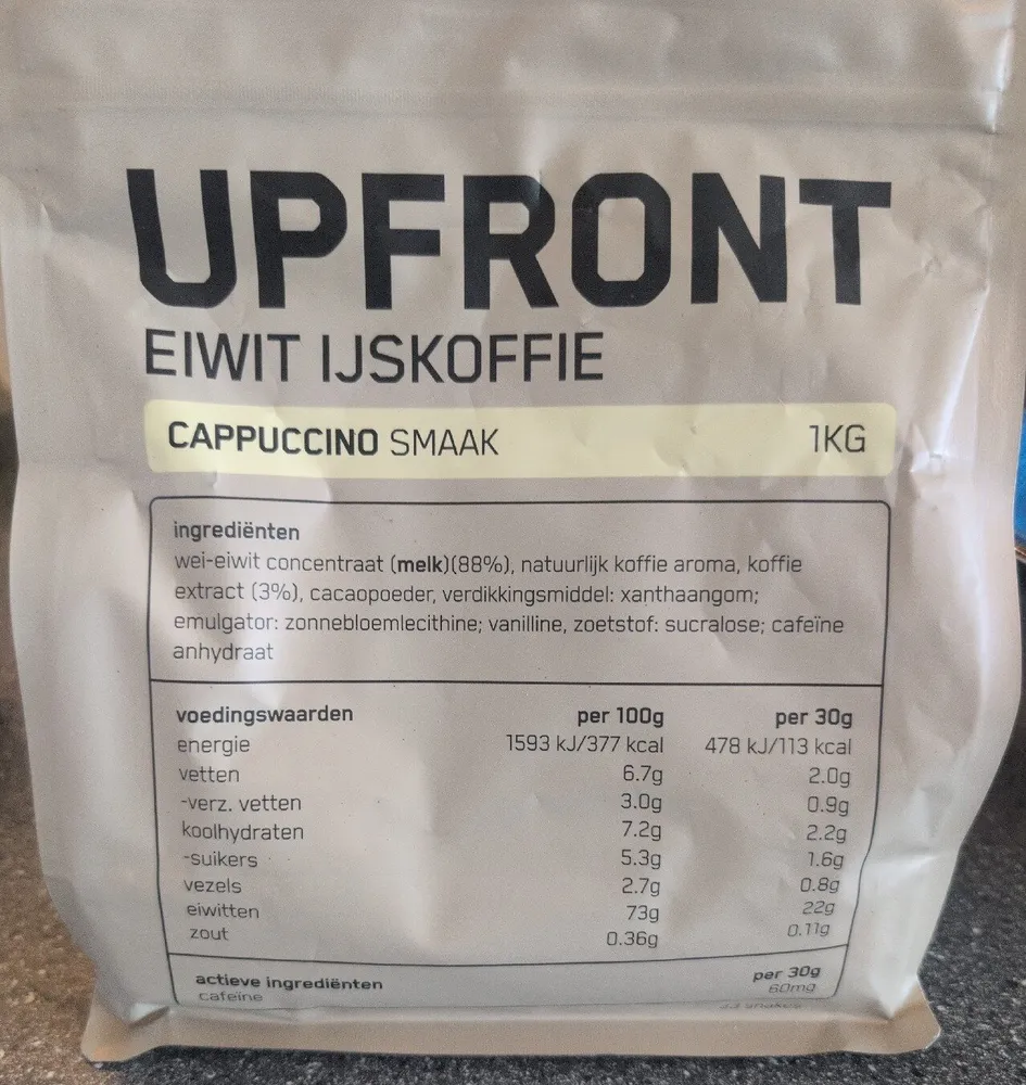 Eiwit Ijskoffie Cappuccino